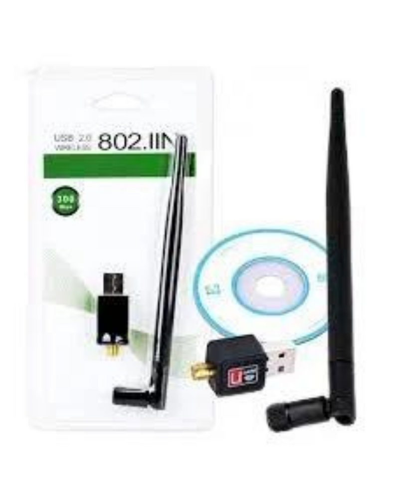 Adaptador Wireless Antena Wifi 1200mbps p/ PC e Notebook